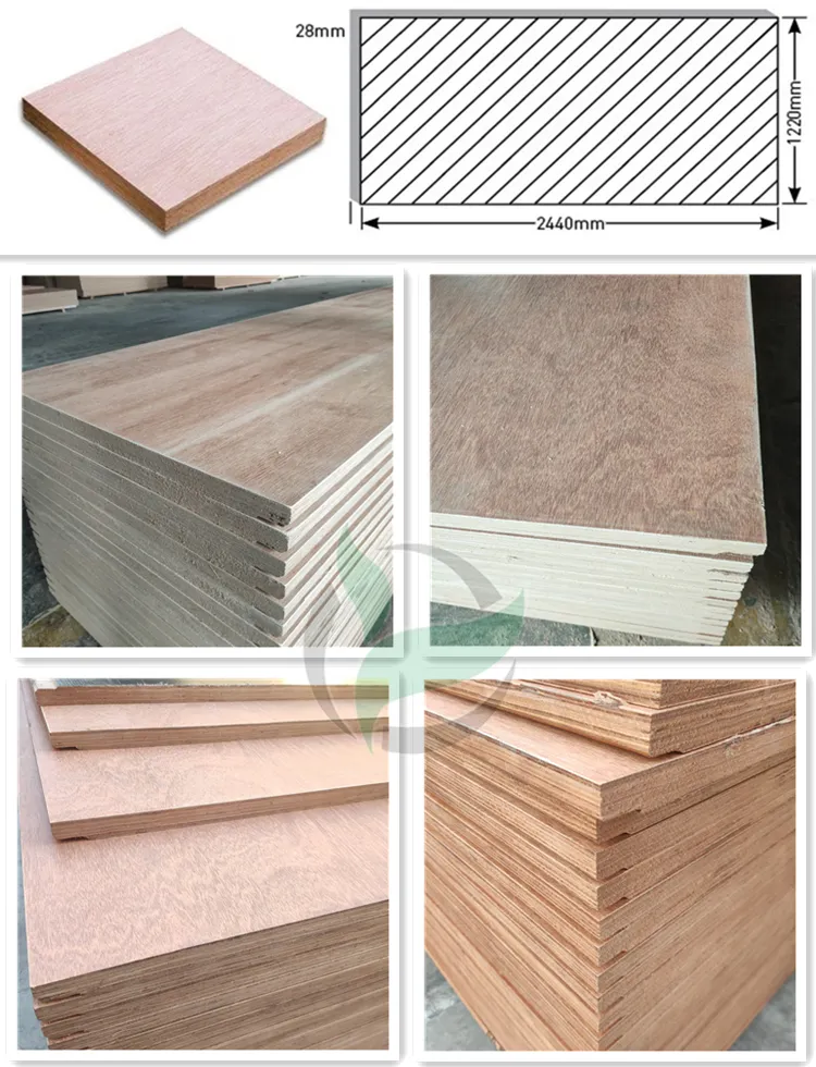 Container Spare Parts 1220*2440*28mm 19ply Container Floorboards