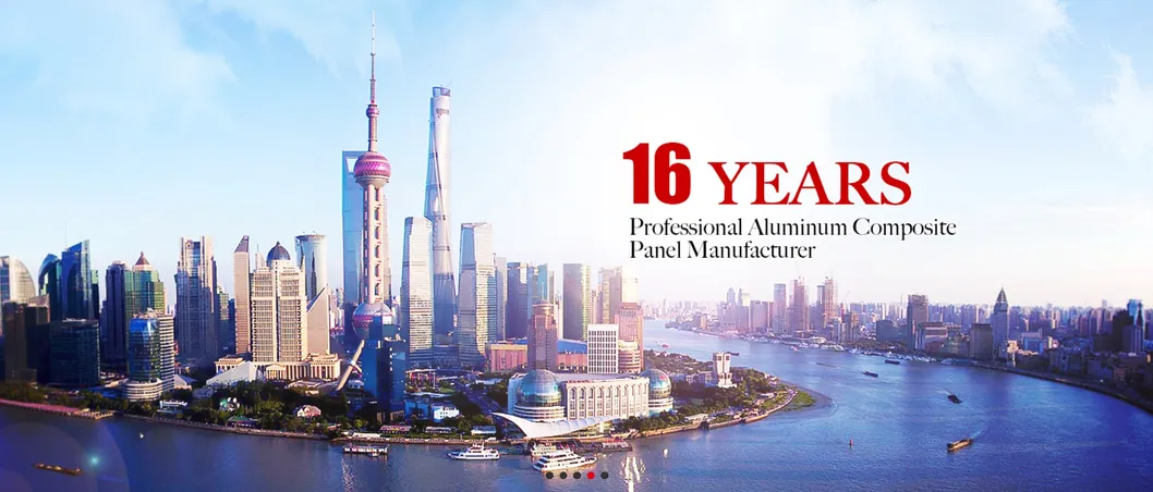 Curtain Wall Building Decorating Metallic Composite Panels From Factory