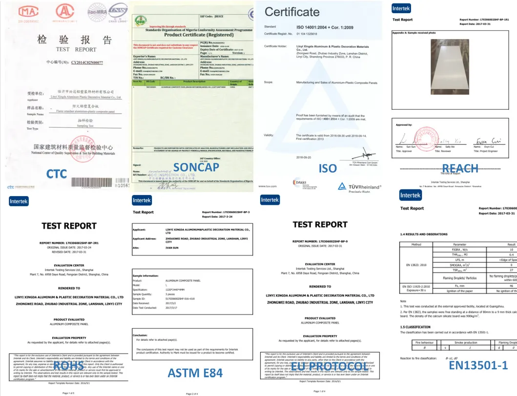 Curtain Wall Price Facade Panel Aluminium Composite Panel Price