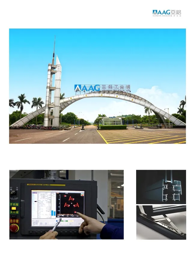 Custom Construction Extruded Industrial Windows and Doors Polishing Aluminium Alloy Extrusion Profile