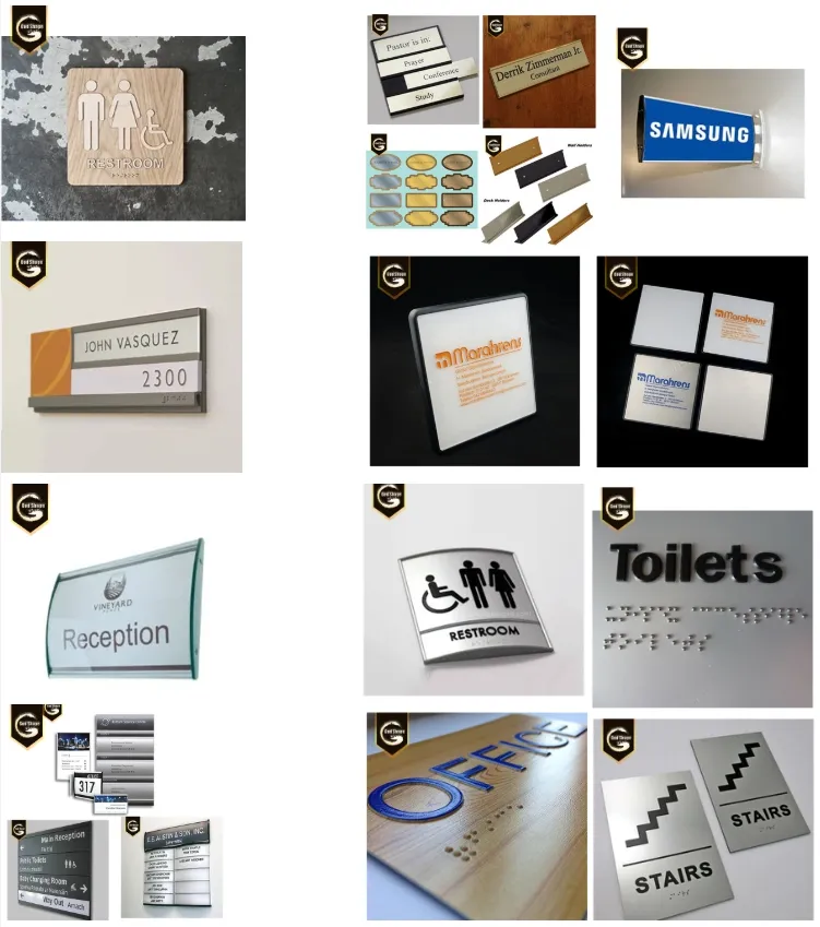 Customized Aluminum Sign Board with Painting