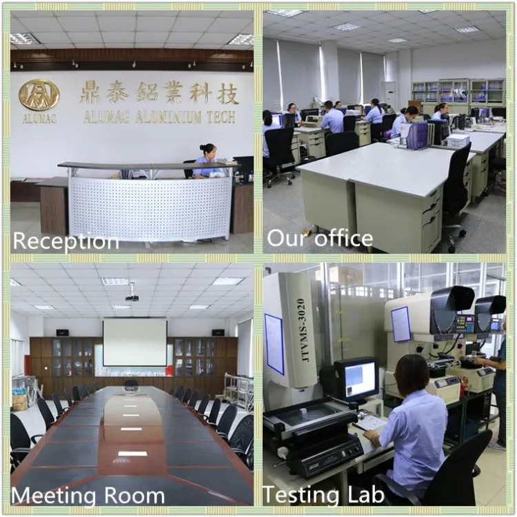 Customized Taiwanese Manufacturer Aluminum Alloy Profile Aluminum Heat Sink /6061, 6063 Extruded Aluminum Heatsink T3-T8 Extrusion