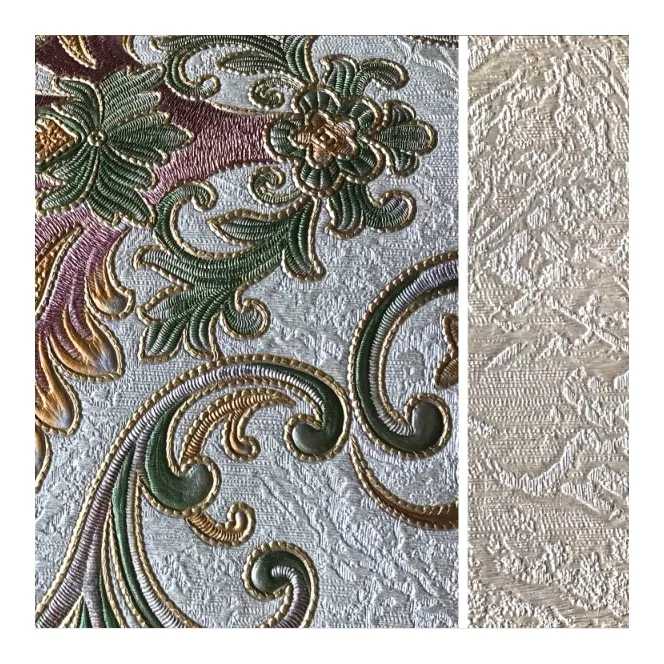 Damask 1.06m Wall Paper Home Decor 106cm Wallpaper Designs Flower PVC Wallpaper 1.06m