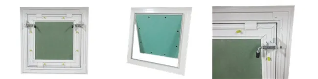 Decorative Drywall Access Panels with slide lock