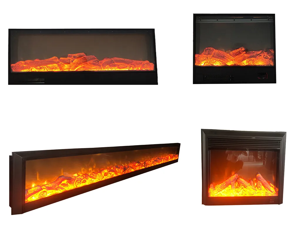 Decorative Electric Fireplace No Heat Free Standing with Remote Control Function
