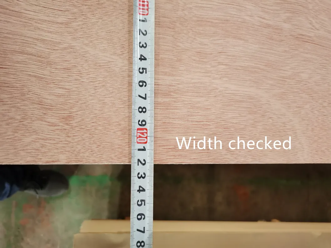 E2 Glue BB/CC Grade Poplar Core Pencil Cedar Plywood 14 Years Exporting Experiences