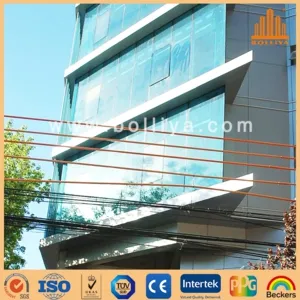 Emboss Embossed Wooden Wood Granite Stone Grain Marble Look Aluminium Composite Cladding