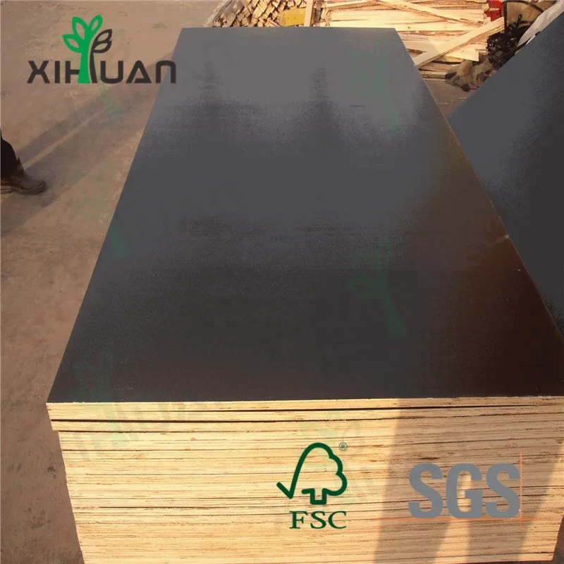 Eucalyptus/Poplar Core Anti-Slip Film Faced Plywood for Container Flooring