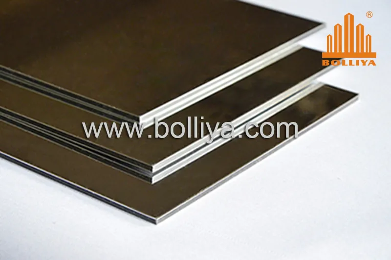 Exterior Metal Wall Panels PVDF Aluminum Composite