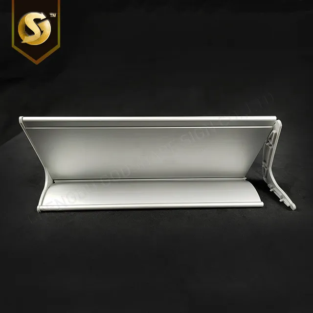 Factory Aluminum Profile Aluminum Extrusion Curved Plate Door Office Desk Sign