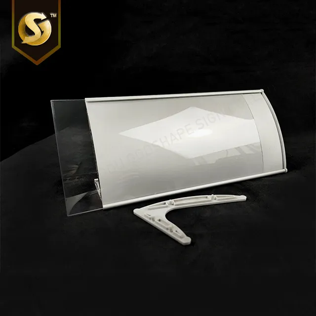 Factory Aluminum Profile Aluminum Extrusion Curved Plate Door Office Desk Sign