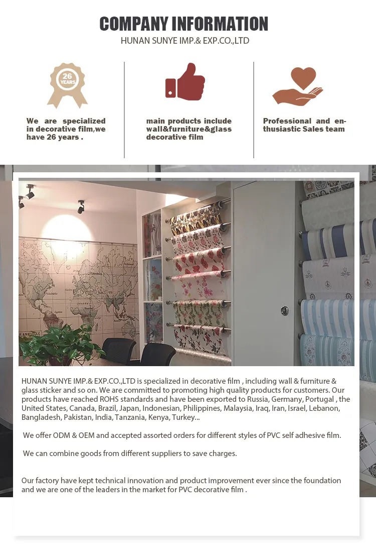 Factory Wholesale Quotes Designs Peel and Stick Wallpaper