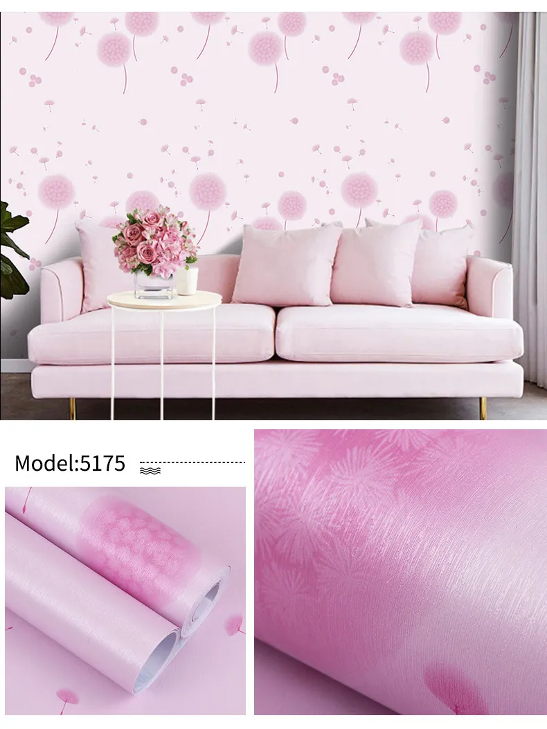 Flower Home Decoration 3D Wallpaper for Rome Wall