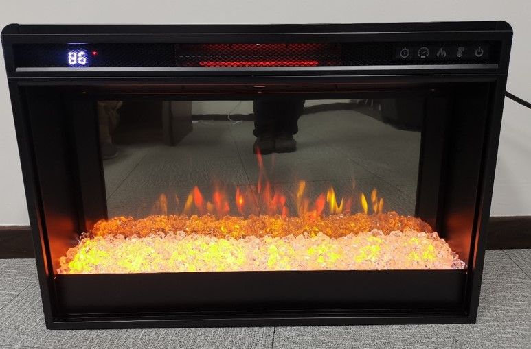 Free Standing Patio Fireplace with Real Flame with Ods Device for Outdoor Use