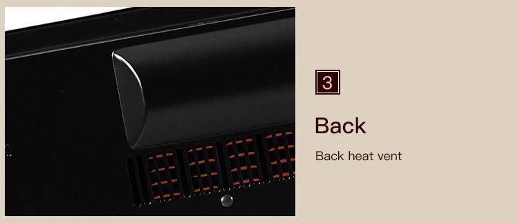 Free Standing Patio Fireplace with Real Flame with Ods Device for Outdoor Use