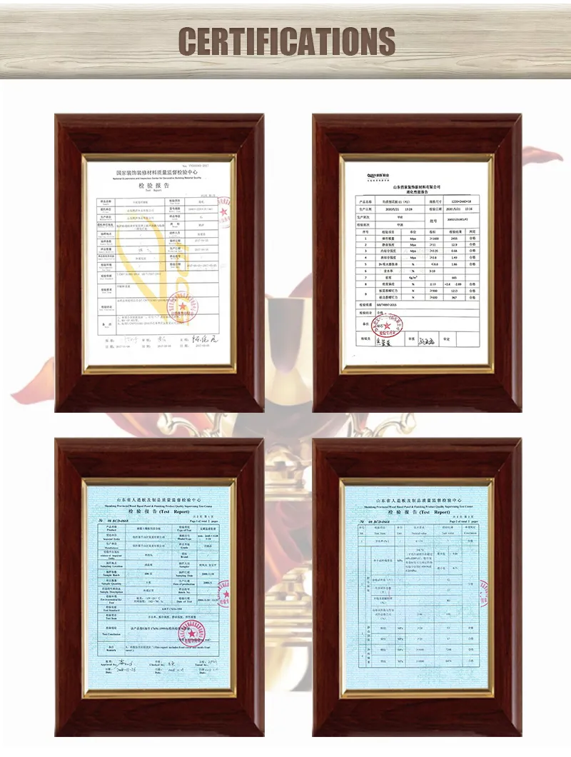 Furniture Grade Melamine Plywood 1220*2440mm