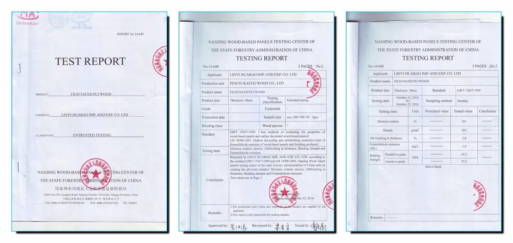 Hardwood Core Plywood WBP Glue Brown Film First Grade 1220*2440 Size