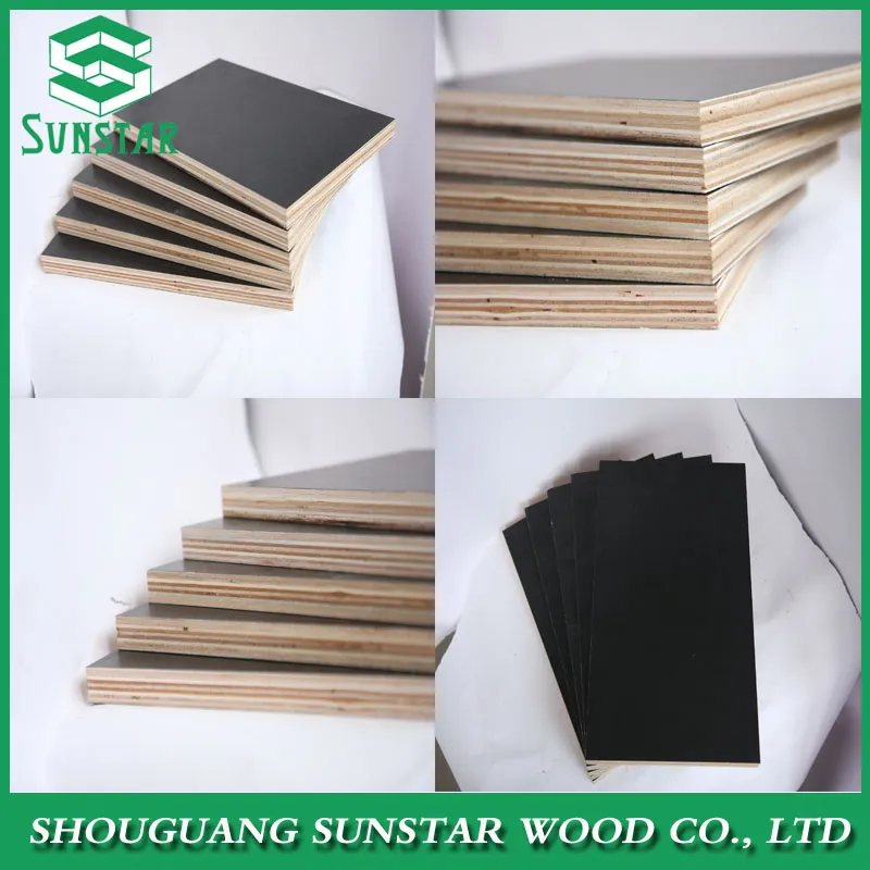 High Quality 21mm Brown Black Film Faced Plywood for Construction Formwork