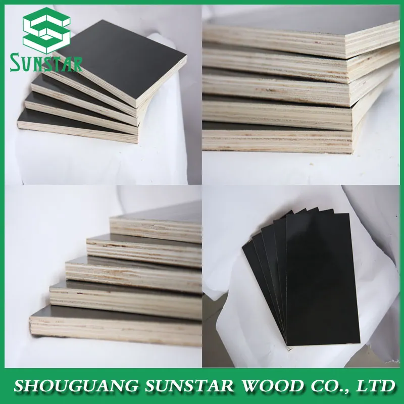High Quality 21mm Brown Black Film Faced Plywood for Construction Formwork