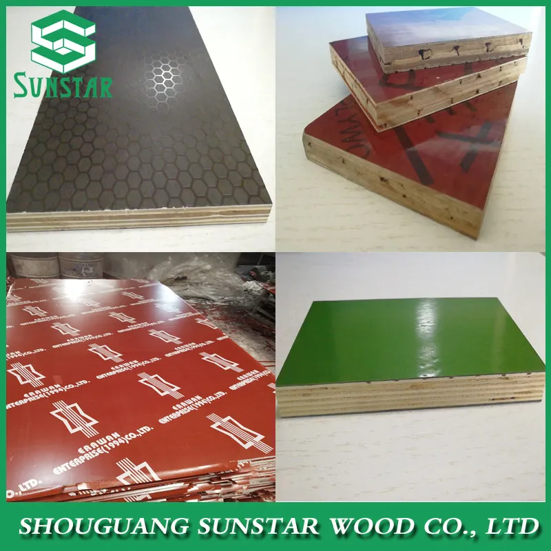 High Quality 21mm Brown Black Film Faced Plywood for Construction Formwork