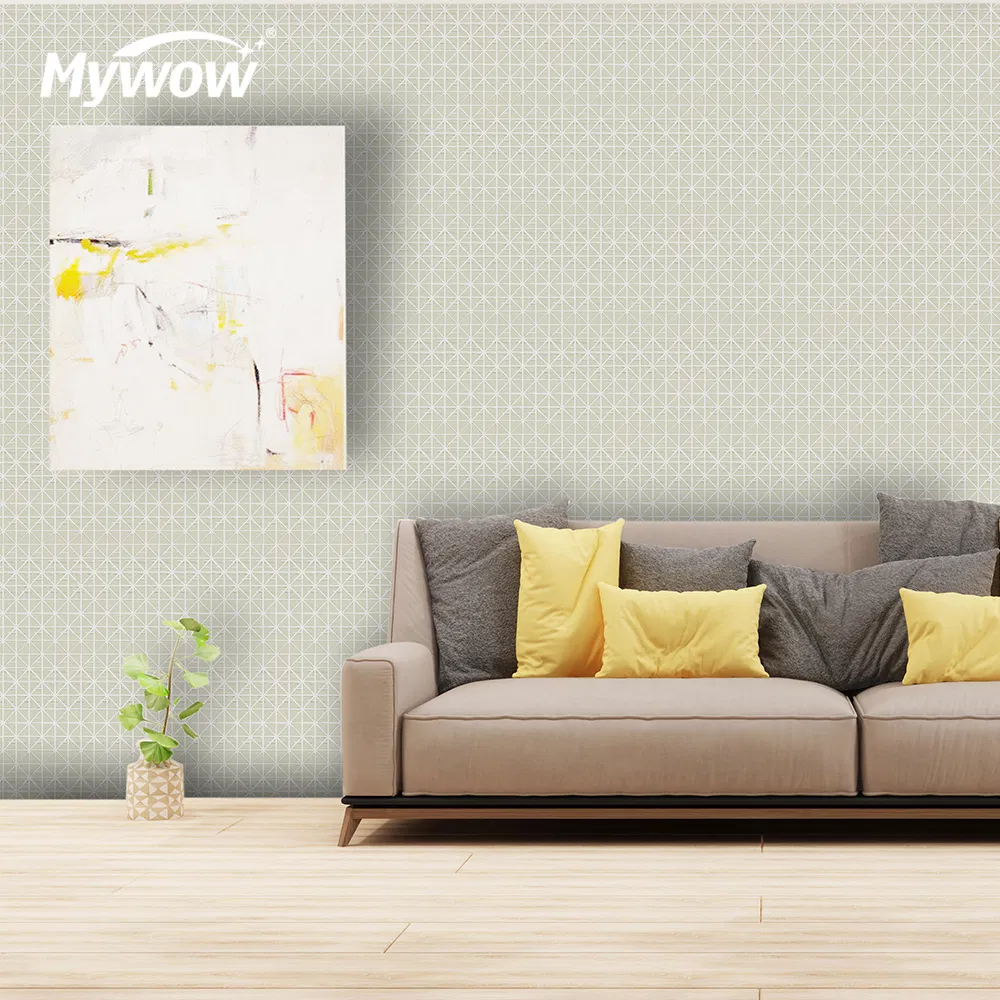 High Quality Popular Modern Design Nonwoven Wallpaper for Bedroom Decoration