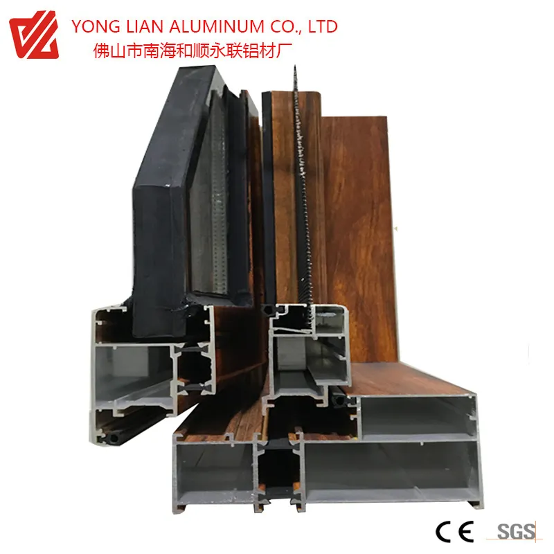 High Standard Thermal-Break Aluminum Extrusion Profile for Windows Low Price But High Quality