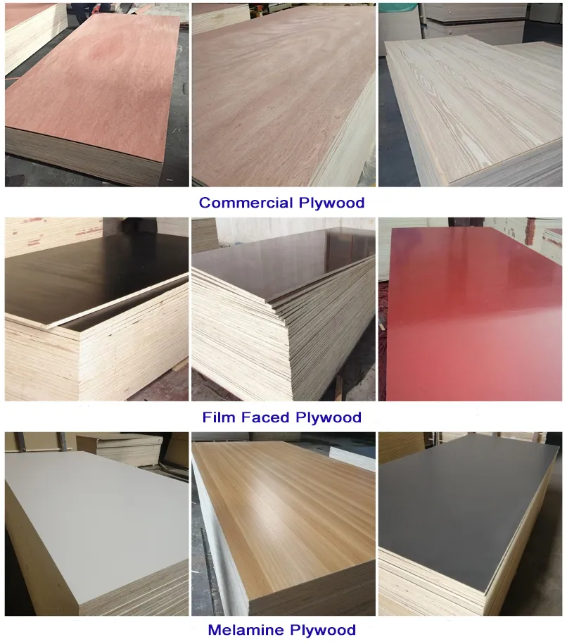 High-Strength 8mm/21-Plies of Marine Plywood Flooring for Container Fittings Marine Parts