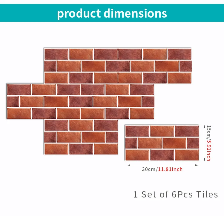 Home Improvement Bathroom Wall Decoration Stickers Self-Adhesive Softcover Rough Room Wallpaper Waterproof DIY Renovation