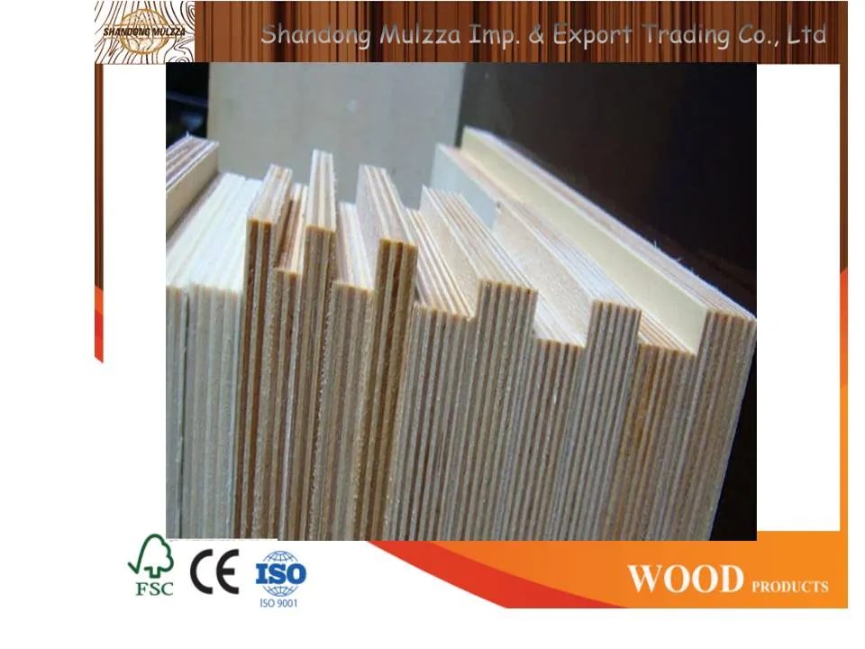 Hot Sale 1220 *2440*18mm Commercial Plywood for Furniture