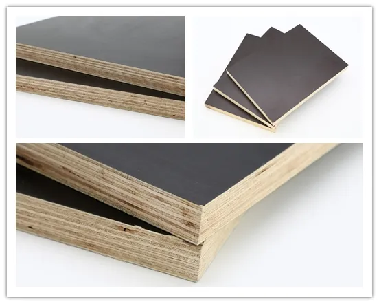 Hot Sale 1220*2440*18mm Whole Core Black/Brown Film Faced Plywood