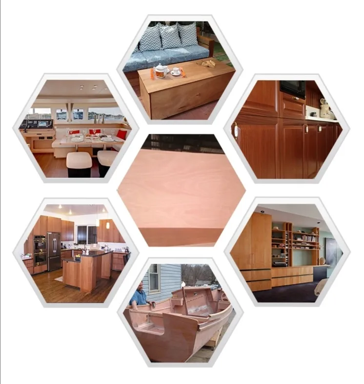 Hot Sale 1220*2440mm 2.5mm Poplar Core Single Red Oak Plywood Export for Furniture