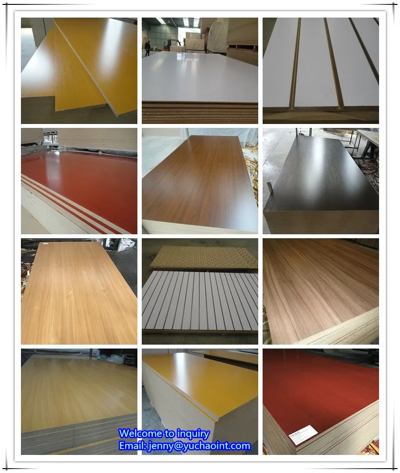 Hot Sale Melamine MDF Plywood for Furniture