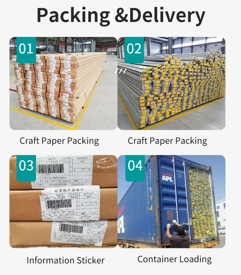 Kemet 6063 Aluminum Construction Material Different Shapes Pipes