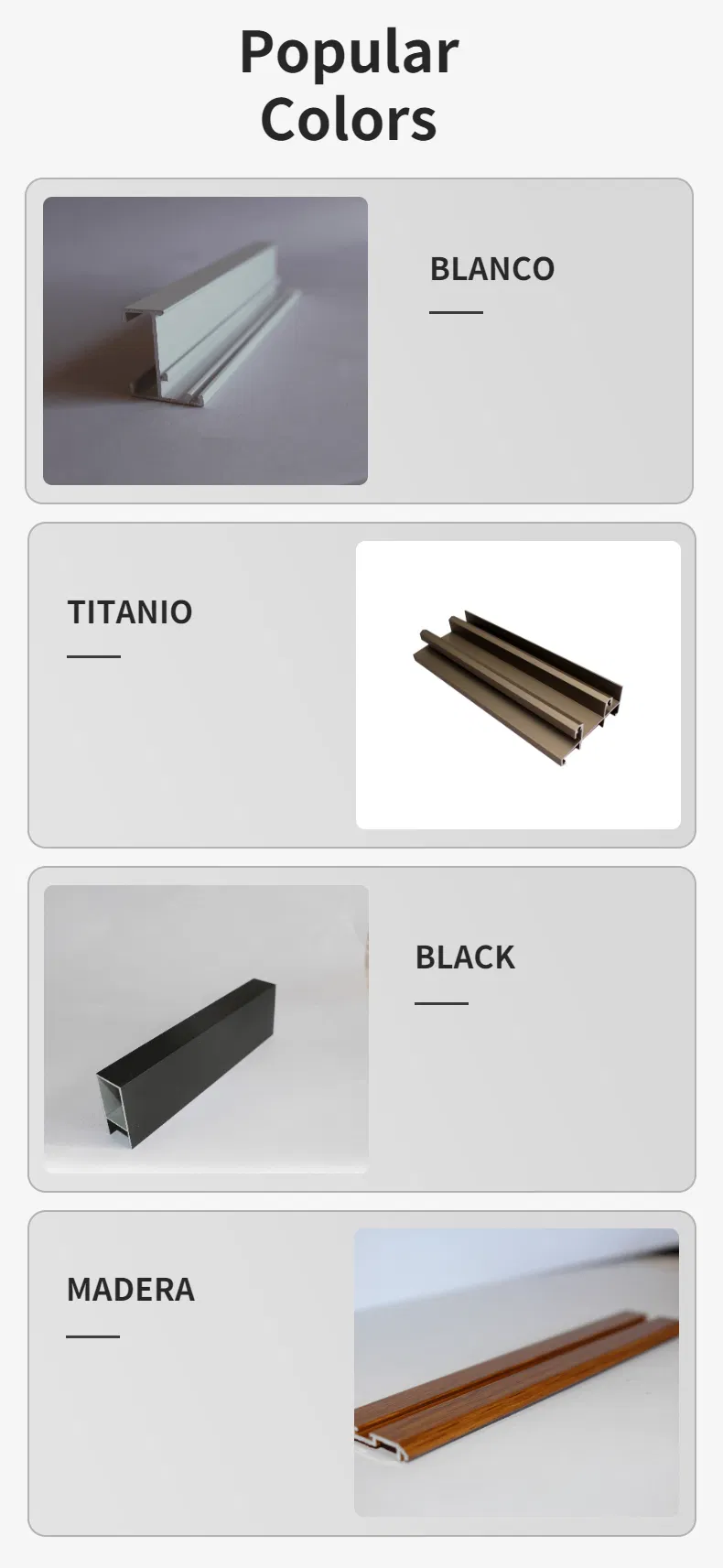 Kemet 6063 Aluminum Construction Material Different Shapes Pipes