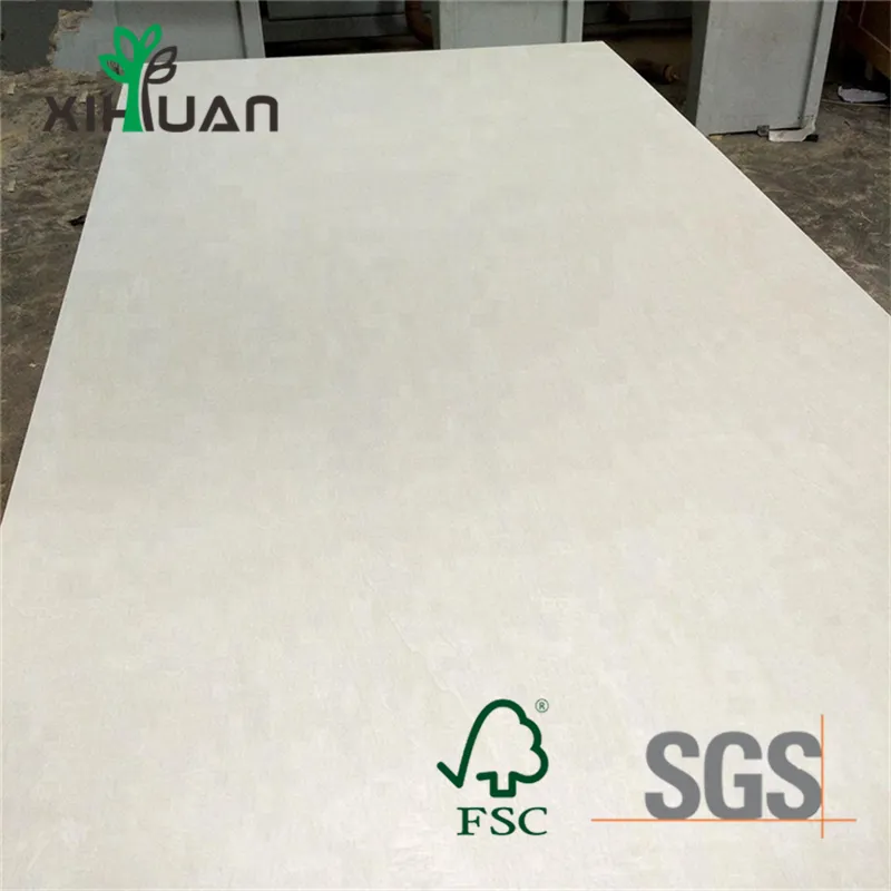 Linyi Factory 1220 *2440mm BB/CC White Birch Plywood for Furniture Price