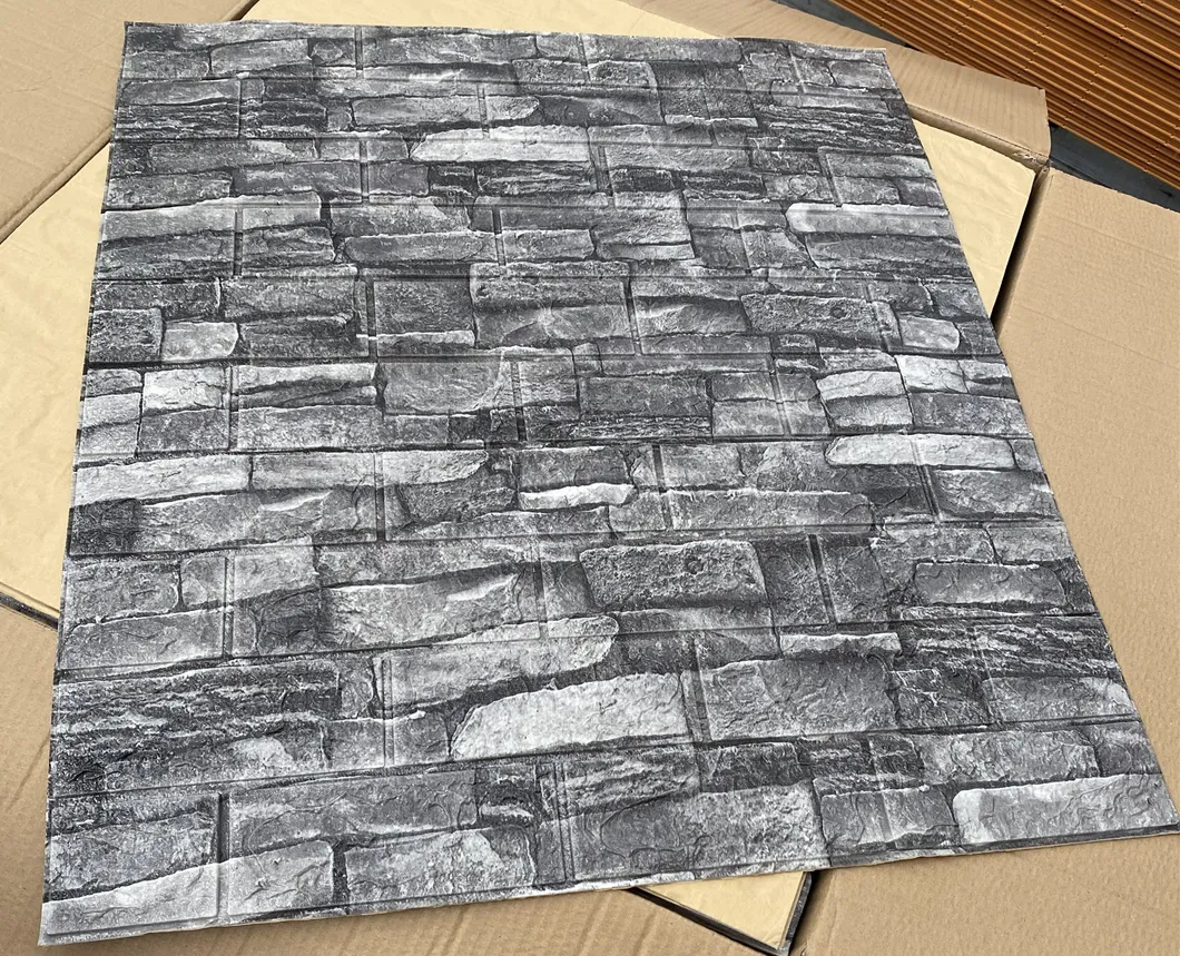 Living Room Self-Adhesive Waterproof Bedroom Wall Sticker Solid Color Wallpaper for Cement Wall Renovation