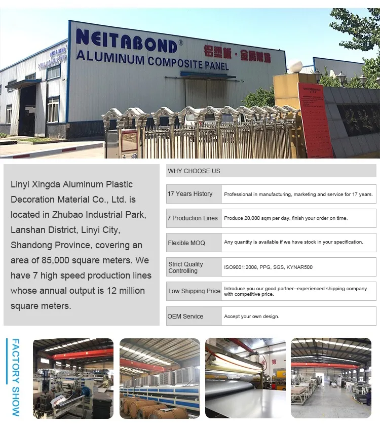 Marble/Stone ACP Fireproof Aluminum Composite Panel