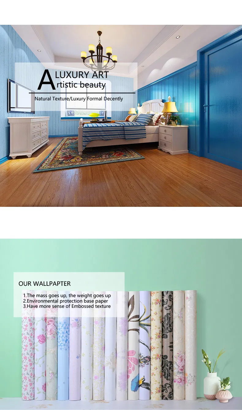 Moi PVC Wallpapers Self Adhesive Wallpaper Sticker for Interior Design