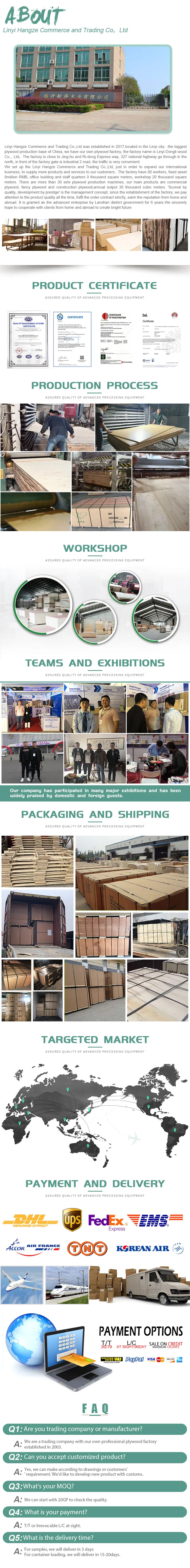 Multifunctional Customized Bintangor Plywood with BS1088 Standard