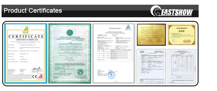 New Flower Pattern PVC Wall Paper for Rome Wall Decoration