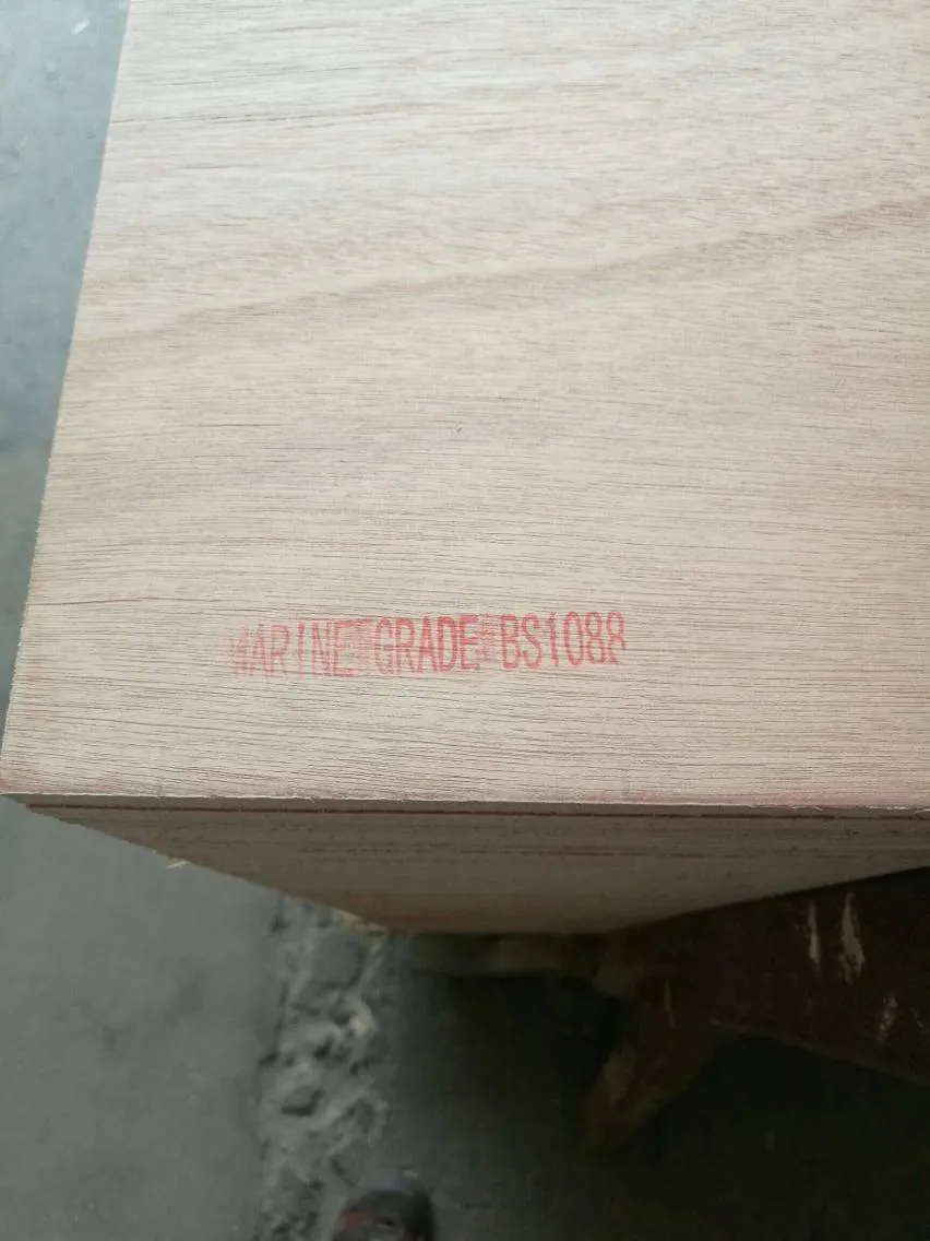 Okoume Marine Plywood 10mm-25nn BS 1088 Certificate