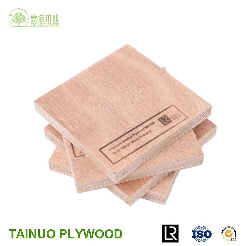 Phenolic WBP Glue 18mm Okoume Marine Plywood with Llyods