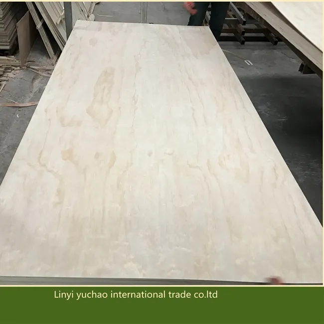 Pine Plywood EPA Certificate of China Decorative Plywood