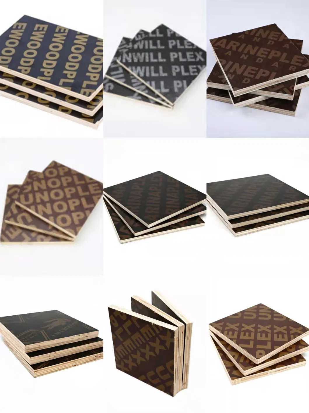 Poplar Core Film Faced Plywood for Construction at Cheaper Prices