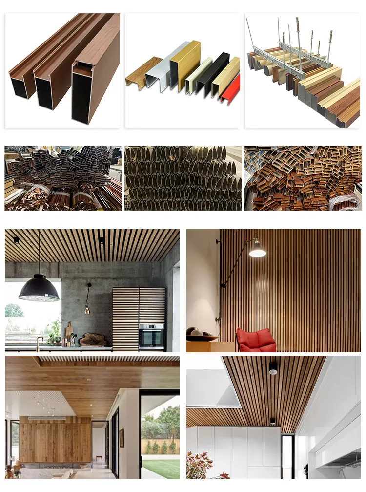 Quadrate-Pipe Metal Ceilings Construction Material