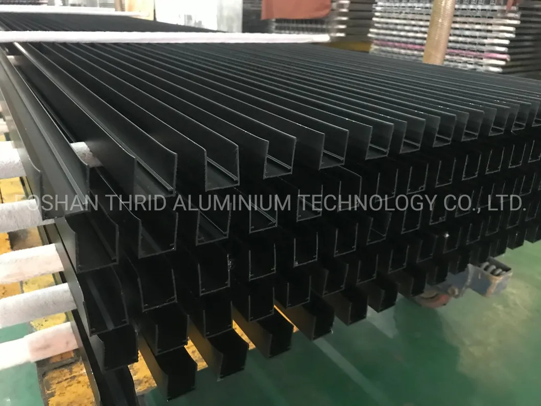 Radiateur En Aluminium Extrude/Aluminio Anodizado Disipador Termico Extruido/Anodized Aluminium Extruded Heatsink Factory
