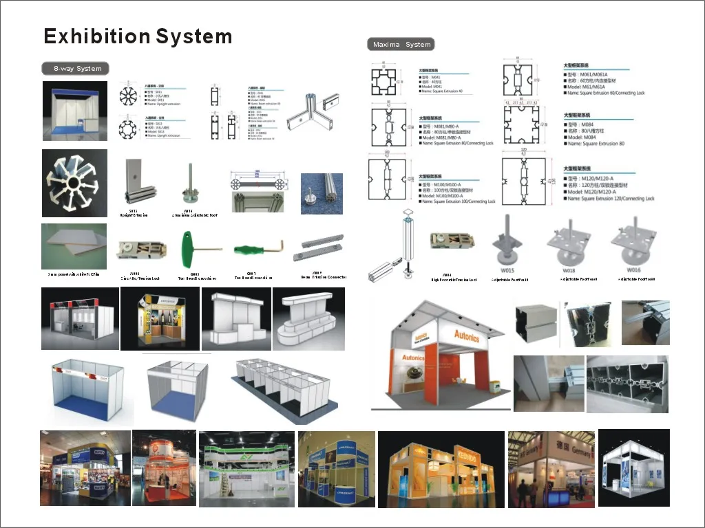 S013 Upright Extrusion for Exhibition Booth