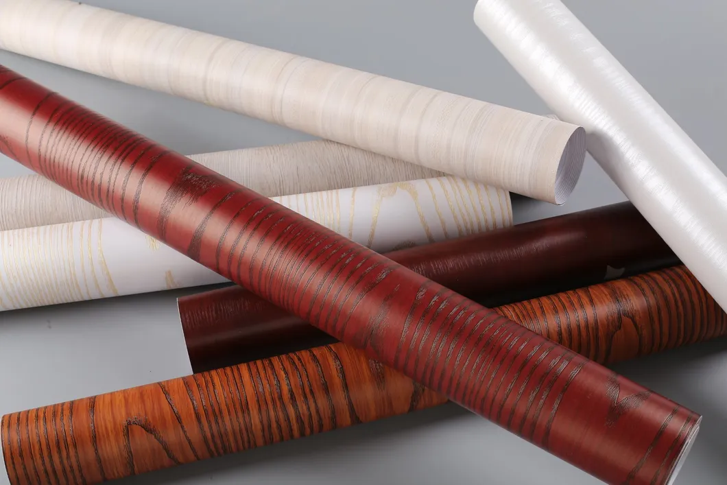 Self-Adhesive Wood Wallpaper PVC Waterproof Mildew Proof Wall Coat