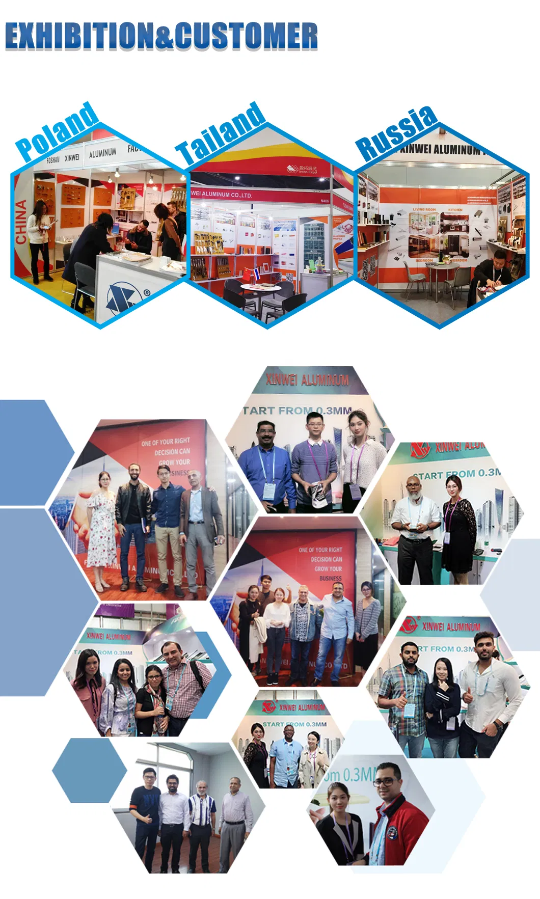 Standard Aluminium Hollow Sections with Anodized Powder Coated Finish