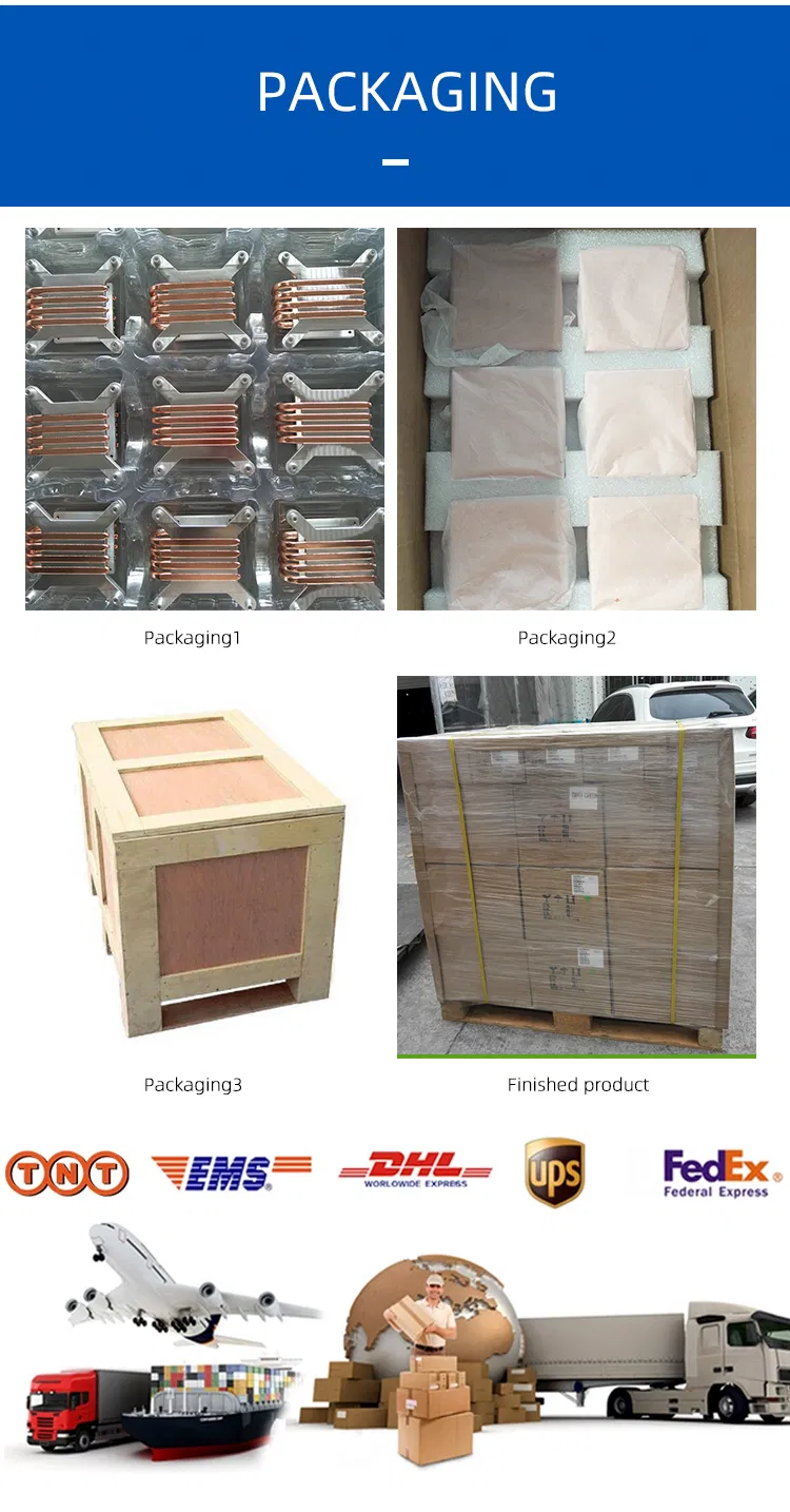 Swal-B011 Heat Transfer LED Heatsink Two Side Skiving Heatsink
